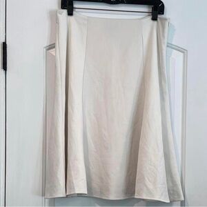 Worthington Cream A-Line Skirt